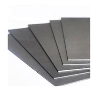 Graphite Plate 5pcs High Pure Graphite Plate Panel Sheet Carbon Electrode Pyrolytic Temperature Resistance 50 * 40 * 3mm For DIY
