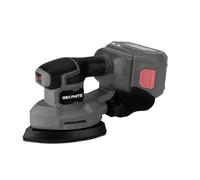 GRAPHITE Professional Random Orbital Sander Delta 140 x 140 x 80 mm (including Dust Box, Sanding Disk) Random Orbital Sander 18 V - Speed 13,000 min - Without Battery and Charger