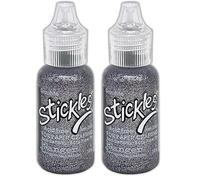 Graphite Stickles Glitter Glue, Grey (Pack of 2)