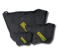 Graphite Super Sack - Bulk Waste Bags, Construction, Demolition, Garden and Landscaping clearance. Waste Management, Building Material Rubbish Clear. 100% Plastic-Free, Sustainable. (500x500x500)
