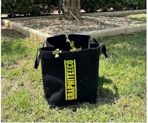 Graphite Super Sack - Bulk Waste Bags, Construction, Demolition, Garden and Landscaping clearance. Waste Management, Building Material Rubbish Clear. 100% Plastic-Free, Sustainable.