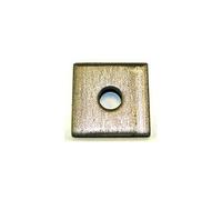 Graphskill M6 Single Hole Fixing Plate for Channels T304 Stainless Steel (As Unistrut/Oglaend) Pack Size : 2