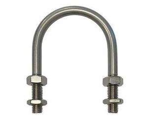 Graphskill U-Bolt M8 x30mm Thread, 34mm Inside Diam, 78 mm Inside Height T304 Stainless Steel Pack Size : 1