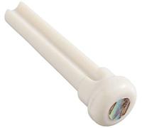 GRAPHTECH TUSQ BRIDGE PINS - 4MM WHITE/PAUA DOT -6 PCES