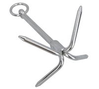 Grapnel Hook Anchor 240mm Grappling 316 Stainless steel Marine Grade