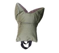 Grappler Camera Bean Bag, Pre-Filled with polystyrene Balls. Wildlife Photography Lens Support from a car. Two Tone Colour