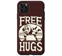 Grappler Funny Wrestling Holds Free Hugs Quote MMA Wrestler Case for iPhone 11 Pro Max