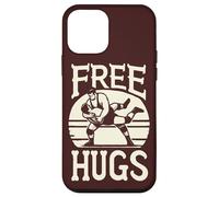 Grappler Funny Wrestling Holds Free Hugs Quote MMA Wrestler Case for iPhone 12 mini