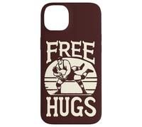 Grappler Funny Wrestling Holds Free Hugs Quote MMA Wrestler Case for iPhone 14 Plus