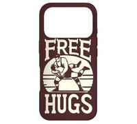 Grappler Funny Wrestling Holds Free Hugs Quote MMA Wrestler Case for iPhone 17 Pro