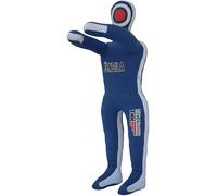 Grappling Dummy-MMA Jiu Jitsu Grappling Wrestling Dummy Made from Durable Canvas Fabrics MMA Dummy (UNFILLED) (Blue, 54")