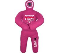 Grappling Dummy MMA Punching Bag for Kids Wrestling BJJ Judo Karate Throwing Self Defense Boxing Brazilian JIU Jitsu Dummies - UNFILLED (Pink, 47")