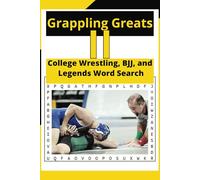 Grappling Greats II: College Wrestling, BJJ, and Legends Word Search