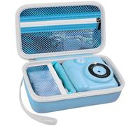 Grapsa Case Compatible with ESOXOFFORE for Dylanto for Anchioo for WEEFUN for GKTZ for Amzelas for Mafiti Instant Print Camera for Kids, Film Camera Storage Holder Organizer Bag (Box Only)- Blue