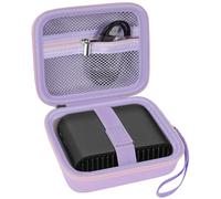 Grapsa Case Compatible with TP-Link Ultra-Portable Wi-Fi 6 AX1500 Travel Router, Storage Holder for TL-WR1502X Portable WiFi Hotspot for Travel, Ethernet Cable Network Adapter (Box Only) (Purple)