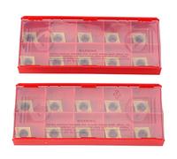 GRARRO 20PCS Carbide Insert CCMT09T304 CCMT32.51 US735 Metal Turning Tool Tools Lathe Tool CCMT 09T304 Face Milling Cutter CNC Tool