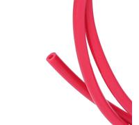 GRASAKY 2mm x 4mm ID 2mm OD 4mm PTFE Tube for 3D Printer Parts Pipe 1.75mm Filament Guide Tube convery Accessories(Red,1 Meter)