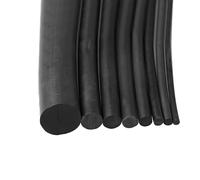 GRASAKY 5 Meter Black Fluorine Sponge O Auto Door Seal Protector Car Door Foam Filler Weatherstrip Rubber OD2mm-15mm strip corner(4mm)