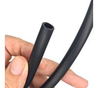 GRASAKY 5 Meter Fluorine Rubber Fuel Tubing Petrol Diesel Oil Line Pipe Fluororubber Hoses Black Transfer drip(5x8mm)