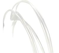 GRASAKY FEP PTFE Tube 1 Meter 5 Meter 1mm 2mm 3mm 4mm 5mm 6mm 8mm Clear for 3D Printer Parts Pipe convery Accessories(ID 1mm x 2mm OD 1 Meter)