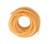 GRASAKY flexiable rubber Nature Latex Rubber Hose Flexible Pipe High Resilient Elastic Surgical Tube Soft ID 8mm 9mm x 12mm OD drain elastic (Size : ID 5mm x OD 7mm)