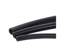 GRASAKY Flexible Fluorine Rubber Tube Fluororubber Hose Oil Resistant Rubber Hose for Engine Tank Air Pump 1 Meter ID 2mm 12mm Transfer drip(2x4mm)
