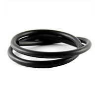 GRASAKY High Temperature and Corrosion Resistance Black Fluorine Rubber Tube ID 2mm 3mm 4mm 5mm 6mm 8mm 12mm Soft Seal Hose OD 4mm 16mm Transfer drip(6 x 9mm)