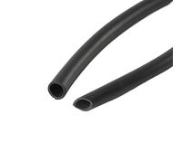 GRASAKY Irrigation Water Pipe Transport Black Fluor Rubber Hose High Corrosion Resistant Pipe 2mm 3mm 4mm 5mm 6mm 25mm Transfer drip(10 Meter 5x8mm)