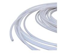 GRASAKY PTFE Tube for 3D Printer Parts Pipe ID 0.5mm 1mm 2mm 4mm 5mm 12mm 14mm 16mm 20mm F46 Insulated Hose Rigid Pipe 1 Meter White convery Accessories(5mm x 7mm)