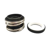 GRASAKY Water Pump Mechanical Seal 20mm 22mm 24mm 25mm Inner Diameter MG12 Ceramic Carbon NBR Single Spring Bellow Shaft Seal sealing parts(24mm ID)