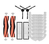 GRASKY Detachable Main Brush Hepa Filter Side Brush Mop Cloth/Fit for Xiaomi Mi STYTJ05ZHM Robot Vacuum-Mop 2 Ultra Cleaner Spare Parts (Color : for STYTJ05ZHM-10)