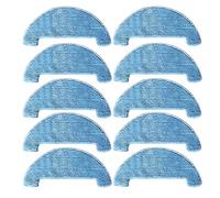 GRASKY / Fit for Ilife A4 A4S A40 Vacuum Cleaner Parts HEPA Filter Primary Filter Side Brush Roll Brush Cover Mop Pad Cloth (Color : Beige)