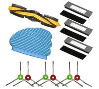 GRASKY Hepa Filter Side Brush Main Brush Mop Cloths/Fit for ECOVACS Deebot T9 AIVI T8 AIVI N8 Pro Vacuum Cleaner Parts (Color : As The picture-04)