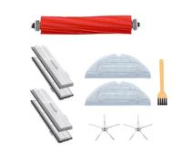 GRASKY Hepa Filter Side Brush mop Cloths/Fit for Xiaomi Roborock T7 T7S T7plus T7Splus S7 Mopping Cloth Spare Parts (Color : Plum)