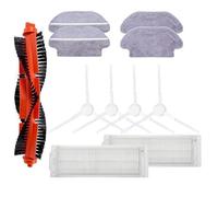 GRASKY Main Brush Hepa Filter Side Brush Mop Cloths/Fit for Xiaomi STYJ02YM Conga 3490 3C B106CN Vacuum Cleaner Parts (Color : As The picture-04)