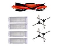 GRASKY Main Brush Hepa Filter Side Brush Mop Cloths/Fit for Xiaomi STYJ02YM Conga 3490 3C B106CN Vacuum Cleaner Parts (Color : As The picture-03)