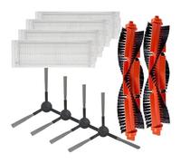 GRASKY Main Brush Hepa Filter Side Brush Mop Cloths/Fit for Xiaomi STYJ02YM Conga 3490 3C B106CN Vacuum Cleaner Parts (Color : As The picture-07)