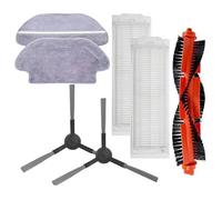 GRASKY Main Brush Hepa Filter Side Brush Mop/Fit for Xiaomi STYJ02YM Conga 3490 3C B106CN Vacuum Cleaner Parts (Color : As The picture-08)