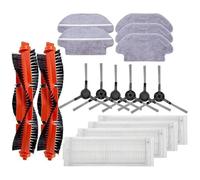 GRASKY Main Brush Hepa Filter Side Brush Mop/Fit for Xiaomi STYJ02YM Conga 3490 3C B106CN Vacuum Cleaner Parts (Color : As The picture-19)