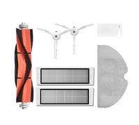 GRASKY Main Brush Washable Hepa Filter Side Brush Kit/Fit for Xiaomi Mi Vacuum 1st 1S Robot Roborock S50 S51 S55 S6 T60 T61 T65 Parts (Color : As The picture-19)
