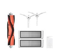 GRASKY Main Brush Washable Hepa Filter Side Brush Kit/Fit for Xiaomi Mi Vacuum 1st 1S Robot Roborock S50 S51 S55 S6 T60 T61 T65 Parts (Color : As The picture-02)