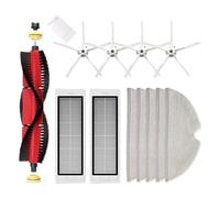 GRASKY Removable Main Brush Washable HEPA Filter/Fit for Xiaomi Roborock S6 S60 S65 S5 MAX T6 Tanos Mopping Cloth Spare Parts (Color : Plum)