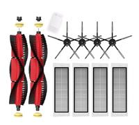 GRASKY Removable Main Brush Washable HEPA Filter/Fit for Xiaomi Roborock S6 S60 S65 S5 MAX T6 Tanos Mopping Cloth Spare Parts (Color : Lavender)