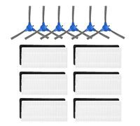 GRASKY Replacement Parts Kit/Fit for Eufy RoboVac 11S RoboVac 30C RoboVac 30 RoboVac 15C Side Brush Filter Brush Cover Vacuum Accessories (Color : Kit 4)