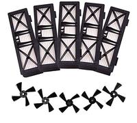 GRASKY Roller and Side Brush and Filter/Fit for Neato Botvac D Series D70 D75 D80 D85 Connection D3 D5 D7 Set Vacuum Cleaner Auto Parts (Color : Medium)