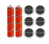 GRASKY Roller Main Brush Hepa Filter ; Sponge/Fit for Roidmi F8 F8E F8S Handheld Cordless Vacuum Cleaner Parts Xcqlx01R (Color : As The picture-08)
