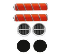 GRASKY Roller Main Brush Hepa Filter ; Sponge/Fit for Roidmi F8 F8E F8S Handheld Cordless Vacuum Cleaner Parts Xcqlx01R (Color : As The picture-07)