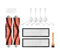 GRASKY Side Roller HEPA Filter Main Brush Mop Kit/Fit for XIAOMI MIJIA 1C 1T STYTJ01ZHM and STYTJ02ZHM Vacuum Cleaner Parts (Color : for 1C-19)