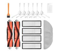 GRASKY Side Roller HEPA Filter Main Brush Mop Kit/Fit for XIAOMI MIJIA 1C 1T STYTJ01ZHM and STYTJ02ZHM Vacuum Cleaner Parts (Color : for 1C-23)