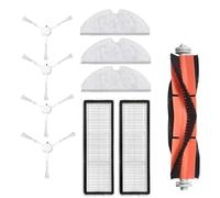 GRASKY Side Roller HEPA Filter Main Brush Mop Kit/Fit for XIAOMI MIJIA 1C 1T STYTJ01ZHM and STYTJ02ZHM Vacuum Cleaner Parts (Color : for 1C-07)